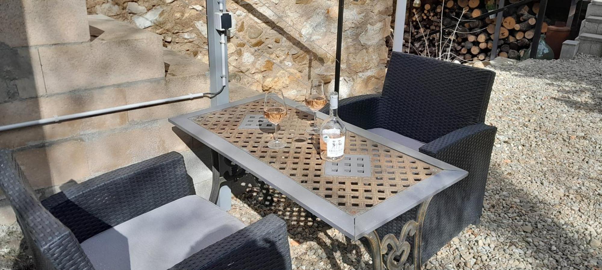 Sur La Bonnefooi Bed & Breakfast Prades-sur-Vernazobre Ngoại thất bức ảnh