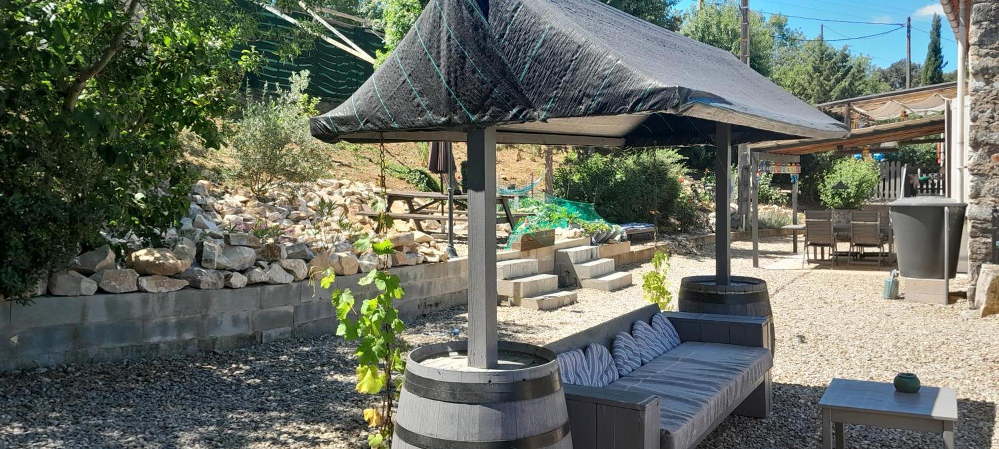 Sur La Bonnefooi Bed & Breakfast Prades-sur-Vernazobre Ngoại thất bức ảnh
